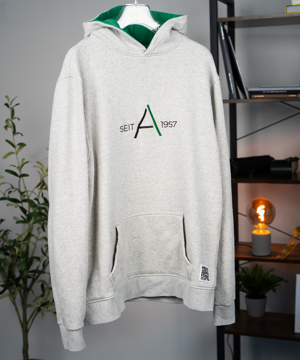 ALTHERR Hoodie Grau Produktbild main 4