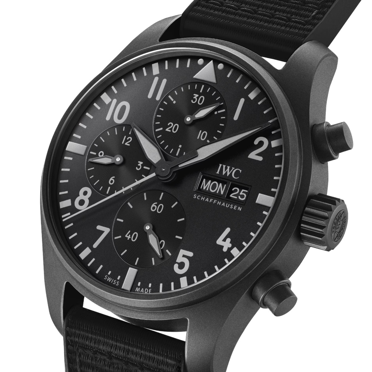 IWC Schaffhausen Pilot's Watch Chronograph 41 Top Gun Ceratanium  Produktbild main 2