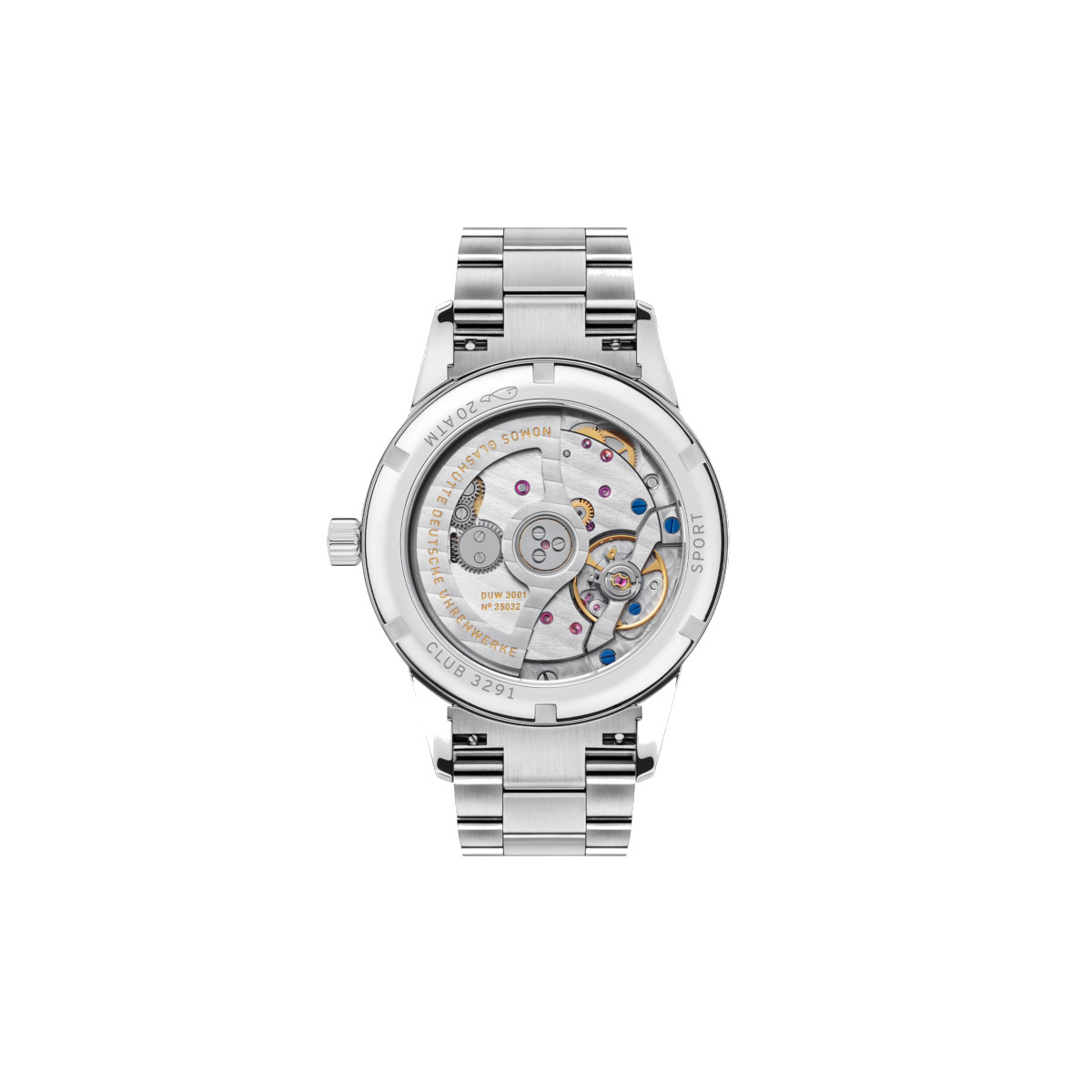 NOMOS Glashütte Club Sport Neomatik Petrol Produktbild main 1