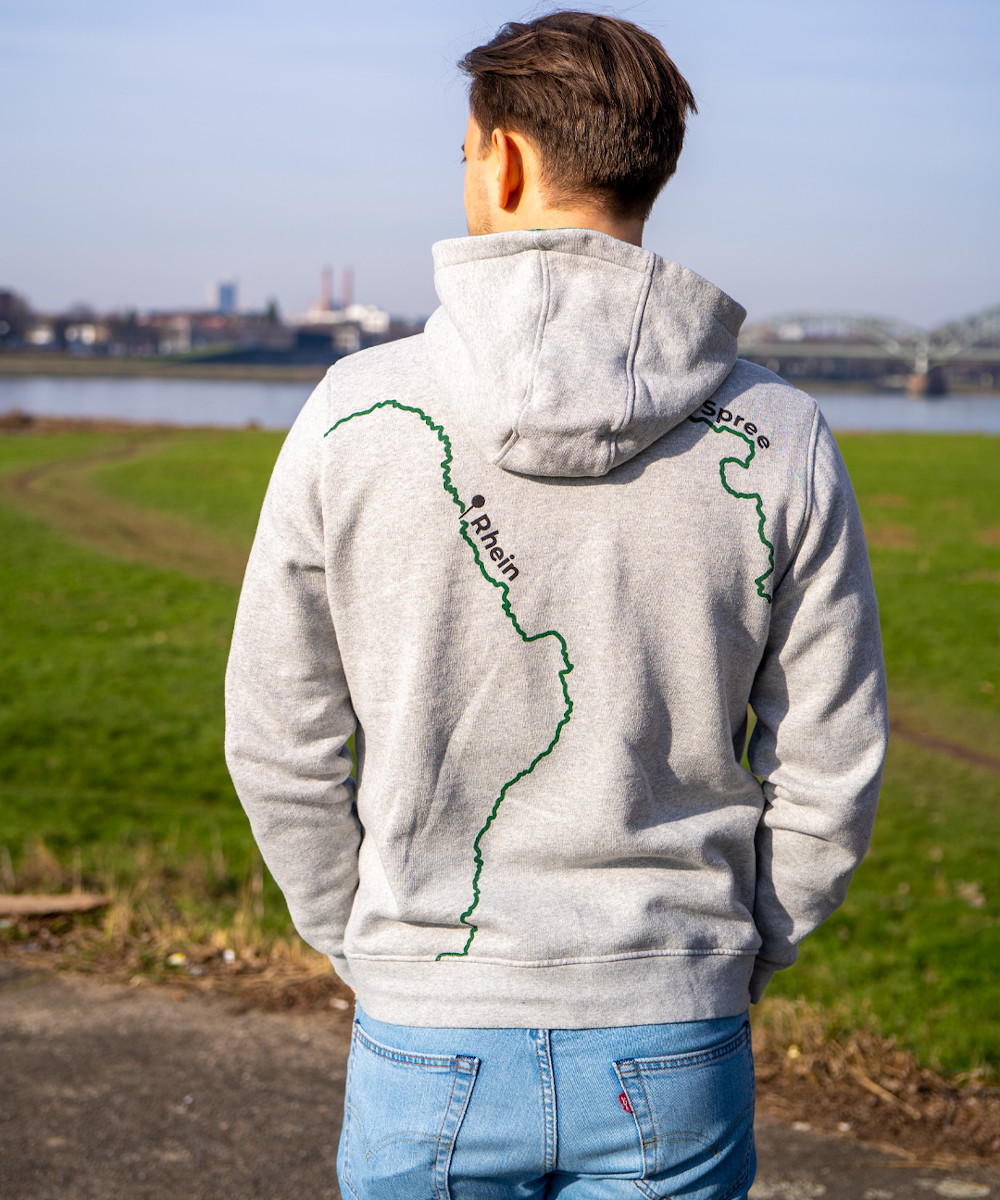 ALTHERR Hoodie Grau Produktbild main 2