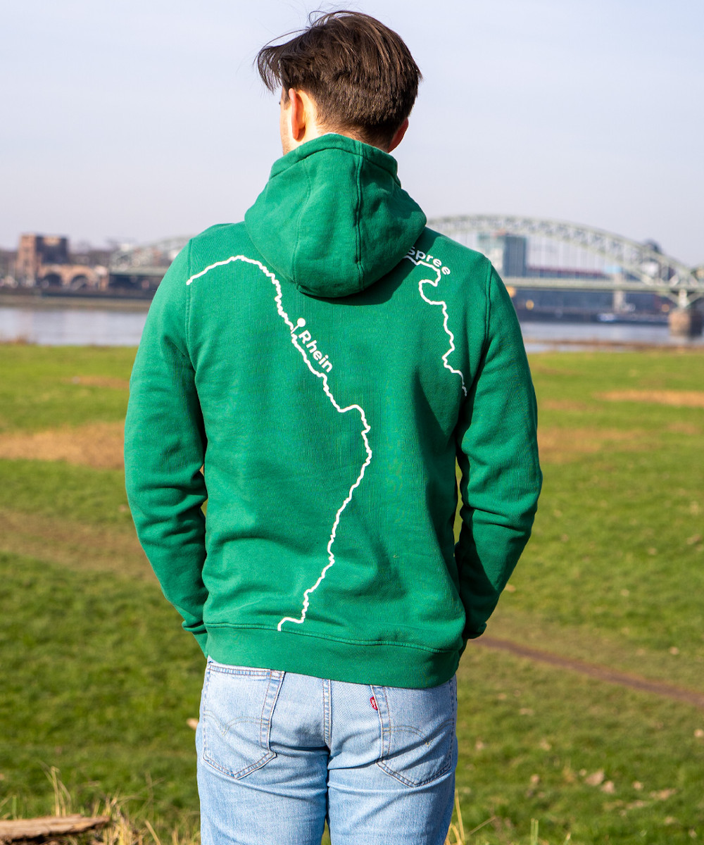 ALTHERR Hoodie Grün Produktbild main 2