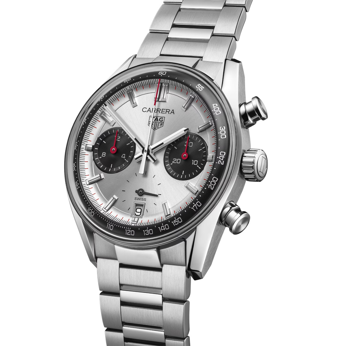 TAG HEUER Carrera Glassbox Panda Chronograph Produktbild main 1