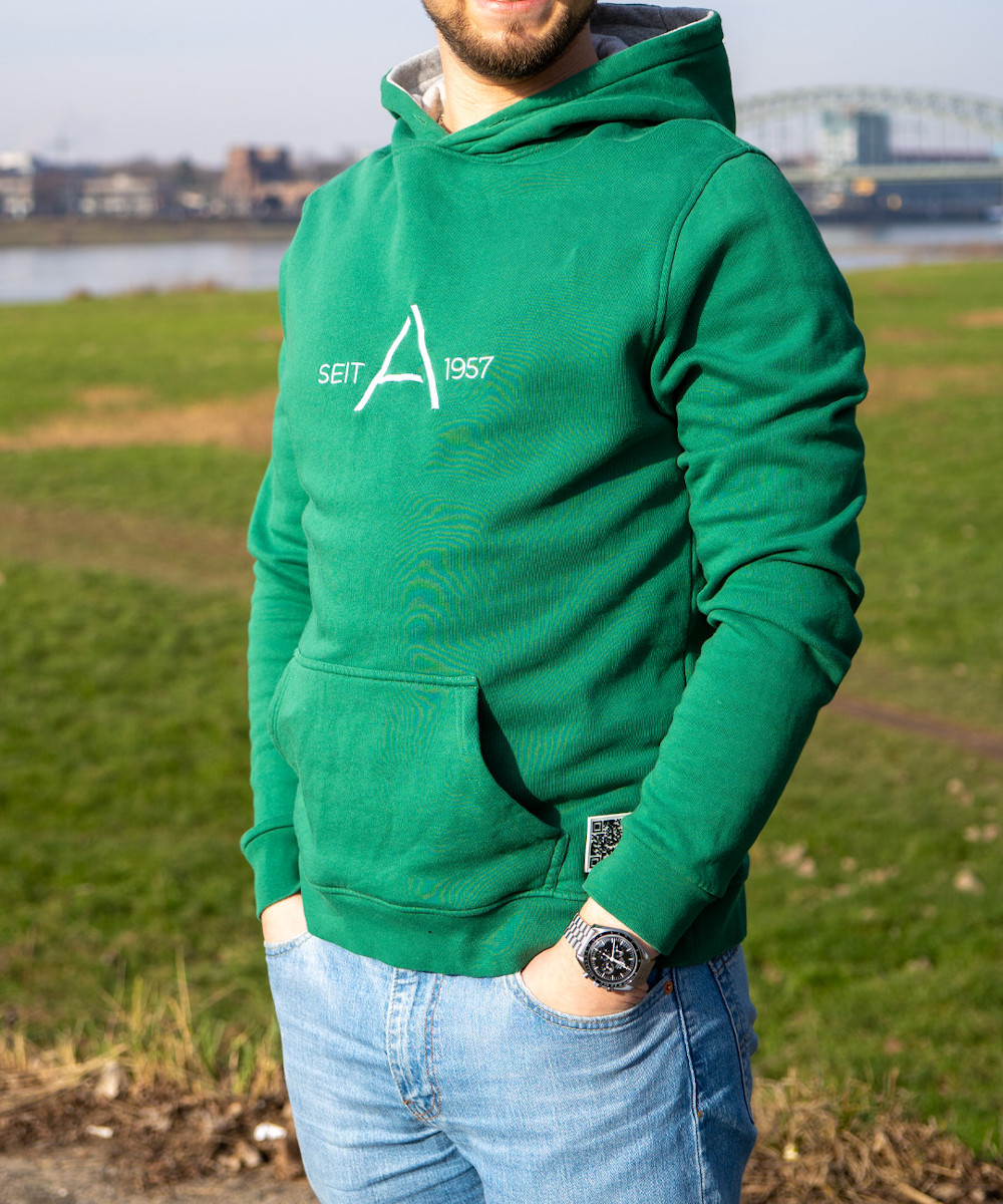 ALTHERR Hoodie Grün Produktbild main 0