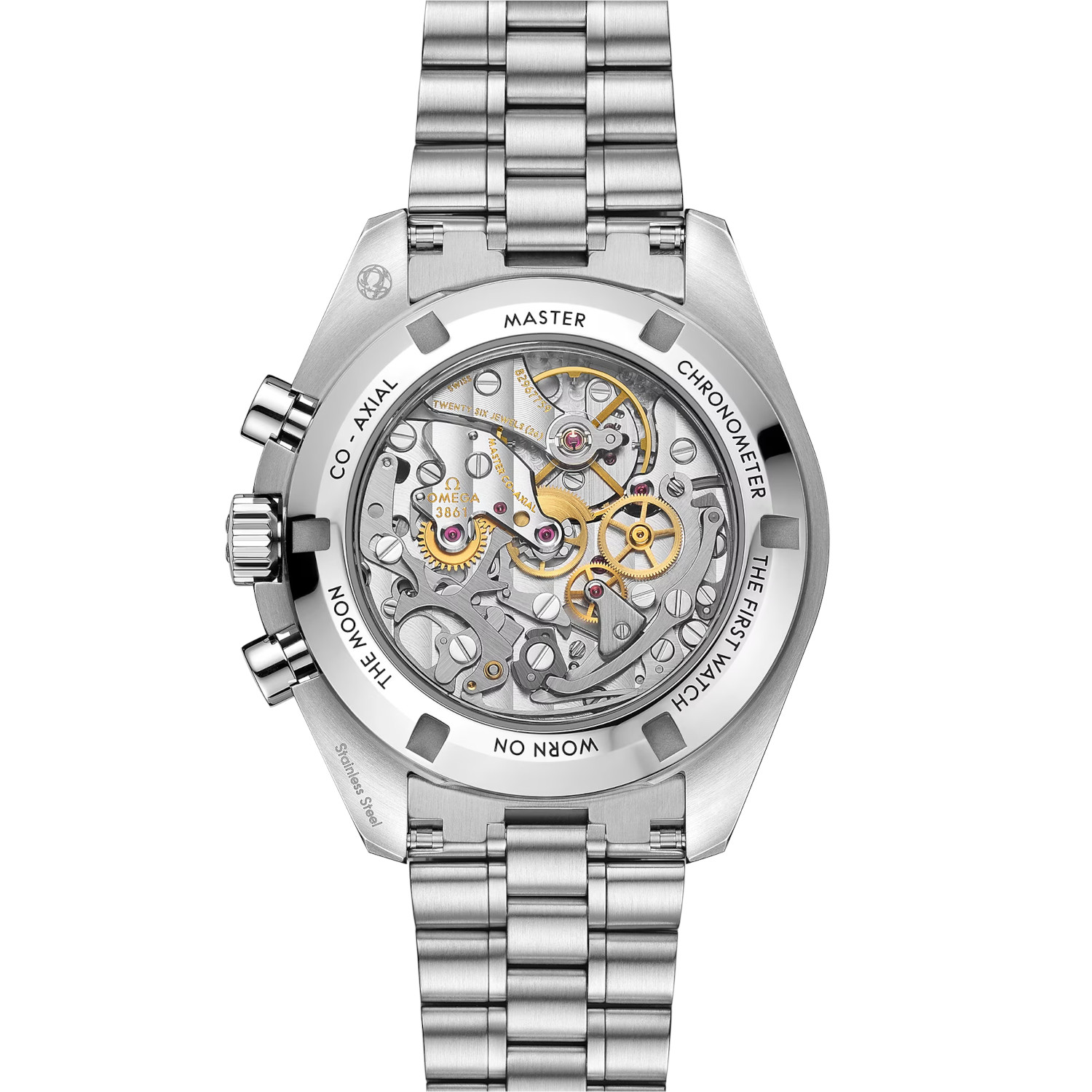 OMEGA Speedmaster Moonwatch Saphir Chronograph Produktbild main 1