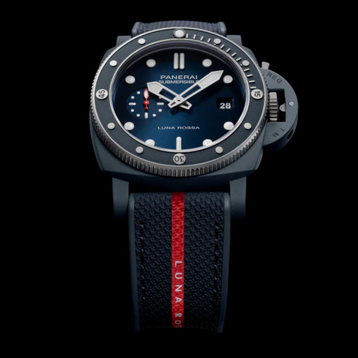 Panerai Submersible QuarantaQuattro Luna Rossa Ti-Ceramitech™ Produktbild main 3